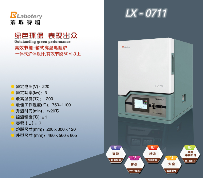 箱式高溫電阻爐LX0710